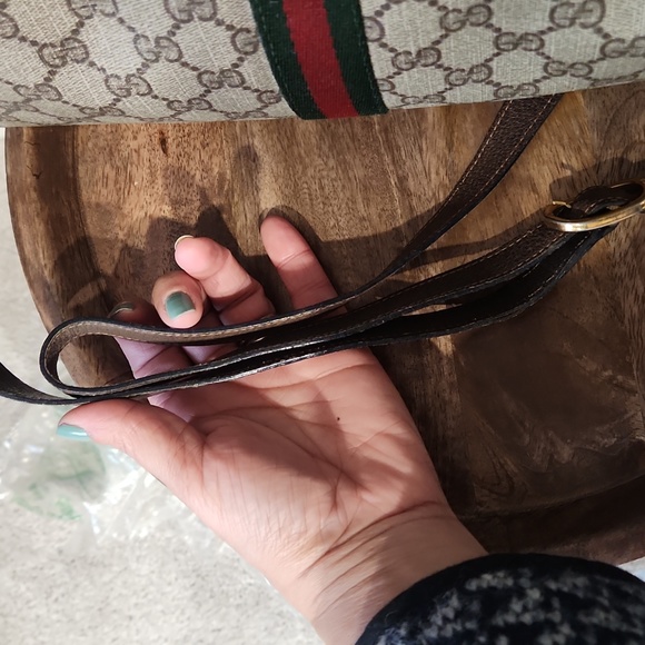 《 Gucci 》Web Sherry Line Crossbody Bag - Picture 16 of 16